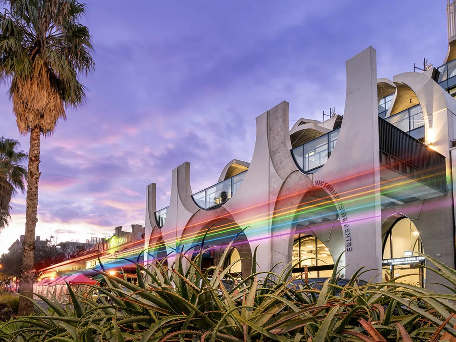 The Victorian Pride Centre in St Kilda, Melbourne